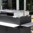 GRILL'CHIC - Tablettes pour Barbecue Argentin Santa Maria Asado sur meuble avec Supports en Acier - Lot de 3 - vignette