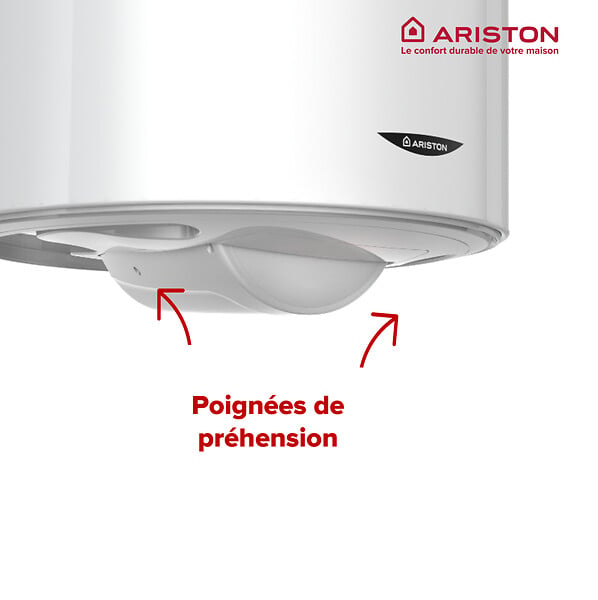 ARISTON - Pack Chauffe-eau Vertical Mural Blindé 150 l Ariston INITIO + Trepied 4090027 + Groupe Sécurité Inox - large