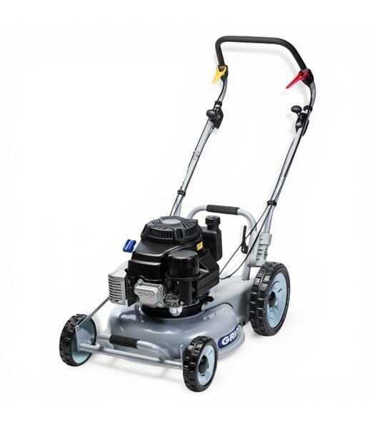 GRIN - Tondeuse à gazon professionnelle mulching 46cm, tractée, moteur Kawasaki 179cm³ - GRIN PM46A-KW - large
