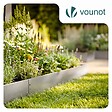 VOUNOT - Lot de 15 Bordure de jardin en métal galvanisé flexible 100x13cm - vignette
