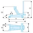 FACOM - Cric rouleur FACOM DL.3CLP - compact - extra-plat - 2 tonnes - vignette