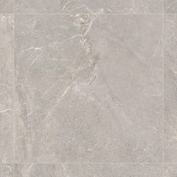 RO'MA NATURE - Carrelage effet Pierre Gris Silver 100x100x2 cm Torvane - Sol extérieur (vendu par carton de 1 m²) - large