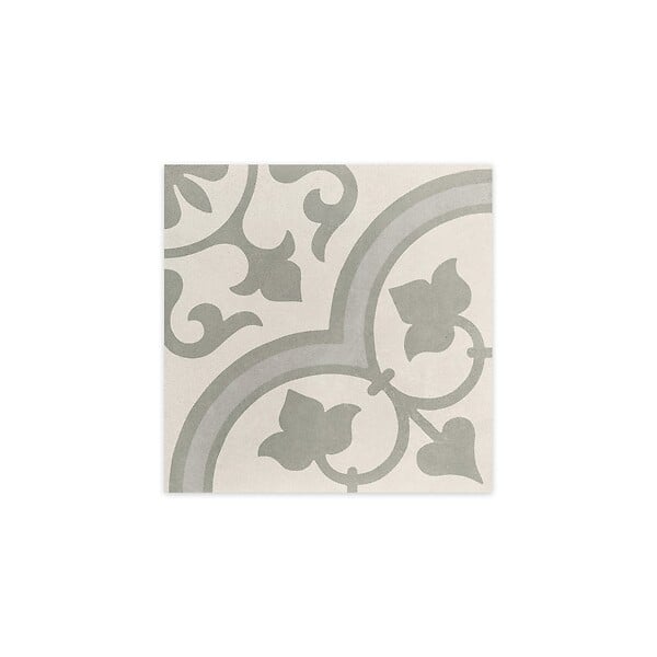 RO'MA NATURE - Carrelage effet Carreau ciment Lurelia Gris 22,3x22,3x0,9 cm Torilys - Sol et mur intérieur (vendu par carton de 0,65 m²) - large