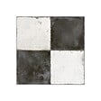 RO'MA NATURE - Carrelage Vintage effet Carreau ciment Noir Damier 45x45x0,95 cm Rovessa - Sol et mur intérieur (vendu par carton de 1 m²) - vignette