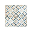 RO'MA NATURE - Carrelage Vintage effet Carreau ciment Bleu Arelate 45x45x0,95 cm Orlena - Sol et mur intérieur (vendu par carton de 1 m²) - vignette