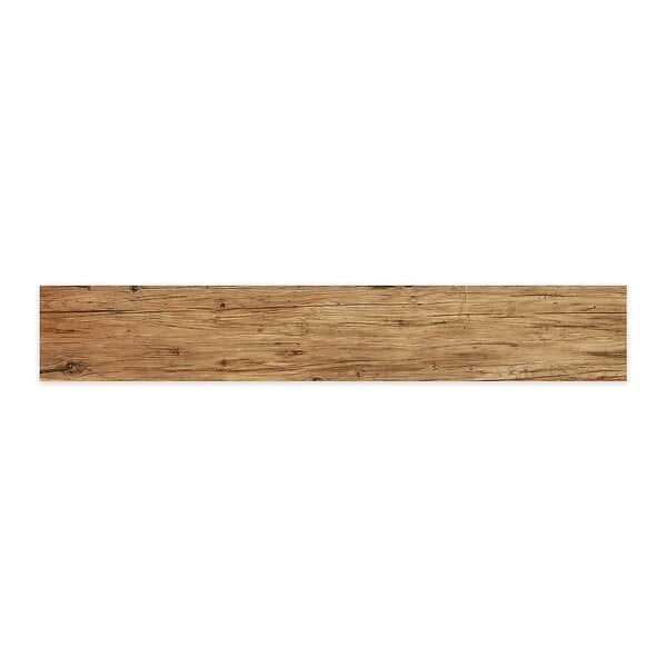 RO'MA NATURE - Carrelage Vintage effet Parquet Bois Rustique 121x19,5x0,9 cm In&Out Lignero - Sol et mur intérieur et Sol extérieur (vendu par carton de 0,94 m²) - large
