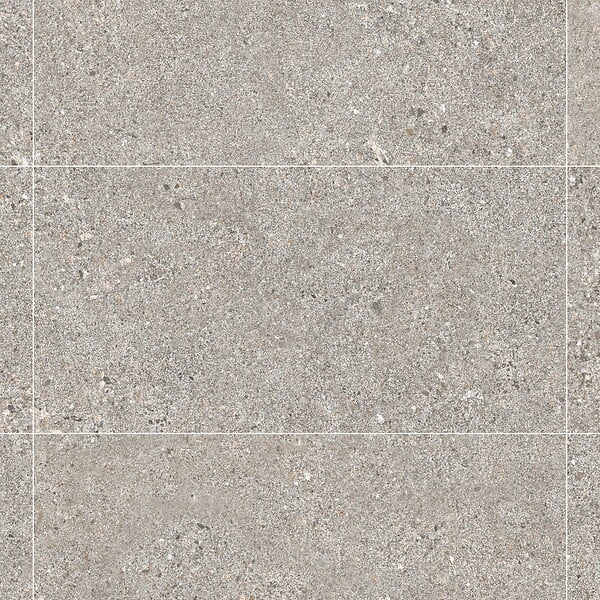 RO'MA NATURE - Carrelage effet Béton Gris Cendré 120x60x0,9 cm In&Out Arvelis - Sol et mur intérieur et Sol extérieur (vendu par carton de 1,44 m²) - large