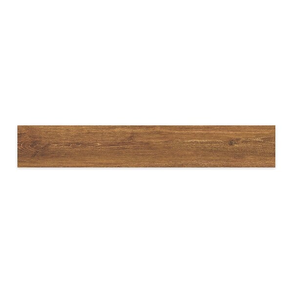 RO'MA NATURE - Carrelage effet Parquet Bois Chêne Cuir 121x19,5x0,9 cm In&Out Valdoro - Sol et mur intérieur et Sol extérieur (vendu par carton de 0,94 m²) - large