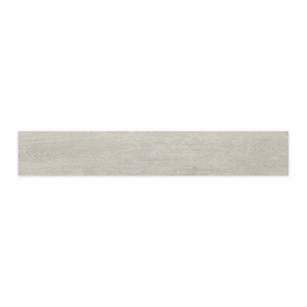 RO'MA NATURE - Carrelage effet Parquet Bois Gris Brume 151x24x0,9 cm In&Out Lunerol - Sol et mur intérieur et Sol extérieur (vendu par carton de 1,09 m²) - large