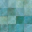RO'MA NATURE - Carrelage effet Zellige Bleu Clair 10x10x0,85 cm Caldero - Mur intérieur (vendu par carton de 0,6 m²) - vignette