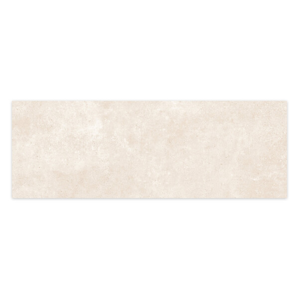 RO'MA NATURE - Carrelage effet Béton Beige Lin 100x33,3x0,86 cm Montelis - Mur intérieur (vendu par carton de 2 m²) - large