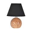 COREP - Lampe à poser - Céramique - Minilou - Noir et naturel - vignette
