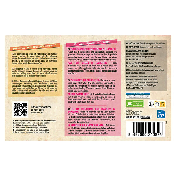 STARWAX - Bicarbonate soud 5kg - large