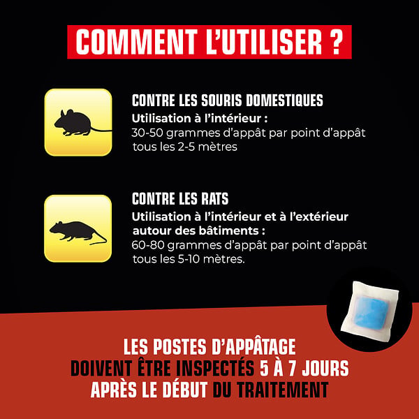 KPRO - Pâte rat souris u.ap - large