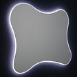 KIAMAMI VALENTINA - Miroir Biseauté +  Cadre Rétroéclairé Avec Led 120X90 - vignette