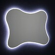 KIAMAMI VALENTINA - Miroir Biseauté +  Cadre Rétroéclairé Avec Led 120X90 - vignette