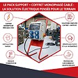 ATOLE - Coffret de Chantier précablé 16A Monophasé avec support en métal - 9 modules – Coffret Électrique, protection différentielle, arrêt d'urgence ATOLE - vignette
