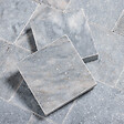 RO'MA NATURE - Pavé Pierre d'Adana Gris Bleu Clair 15,25x15,25x3-3 cm (vendu au m² - 42 pavés/m²) - vignette