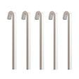 ARTITEQ - Pack 5 tiges carrées droites Acier 40 kg - 4 mm - Accessoire Cimaise Tableau 100 cm - vignette