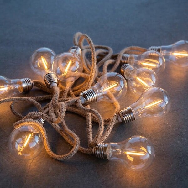 LUMISKY - Guirlande FANTASY CORD 10 ampoules 7.5M - large