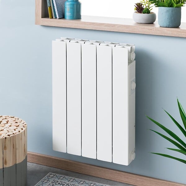 UNIV'R CHAUFFAGE - Radiateur électrique céramique - Eden - Blanc - 1000W - large