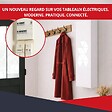 ATOLE - Coffret d'habillage ATOLE 13 modules en acier blanc pour tableaux électriques porte Connect - H 117 x L 34 x P 14 cm - Réf. RCH600C - vignette