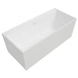 VILLEROY ET BOCH - Baignoire droite 170 x 75 Collaro acrylique blanc mat avec vidage et trop plein blanc mat - vignette