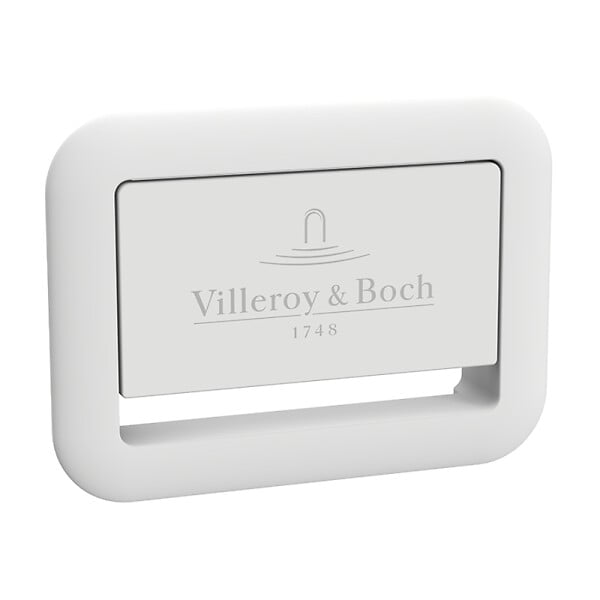 VILLEROY ET BOCH - Baignoire droite 170 x 75 Collaro acrylique blanc mat avec vidage et trop plein blanc mat - large