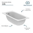 IDEAL STANDARD - Baignoire droite 150 x 70 i.life - vignette