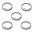 ARTITEQ - Câble acier Twister pour cimaise 2 mm - Accrochage Tableau Artiteq 300 cm , Pack de 5 - vignette