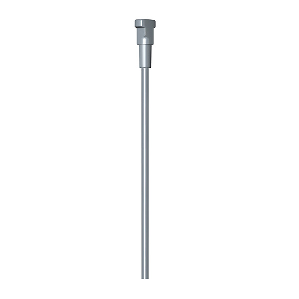 ARTITEQ - Tige Twister Rigide 2 mm pour Cimaise - Accessoire Cimaise Artiteq 200 cm , Pack de 5 , Gris - large