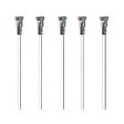 ARTITEQ - Tige Twister Rigide 2 mm pour Cimaise - Accessoire Cimaise Artiteq 200 cm , Pack de 5 , Blanc - vignette