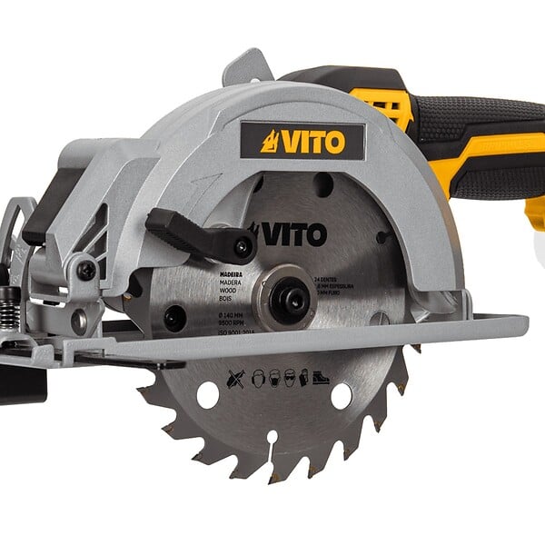 VITO - Scie Circulaire sans fil 20V LI Disque 140mm Sans Batterie Ni chargeur VITO - large