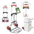 PACK AND MOVE - Pack and Move - Diable pliable en aluminium - 35 x 48 x 119 cm - 130 KG max - Pour déménagement et transport - vignette