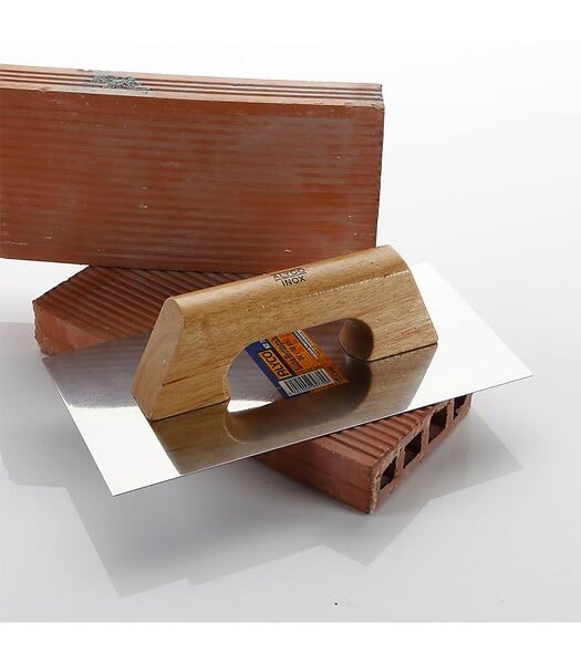 ALYCO - Platoir rectangulaire manche en bois 300 x 150 mm - large