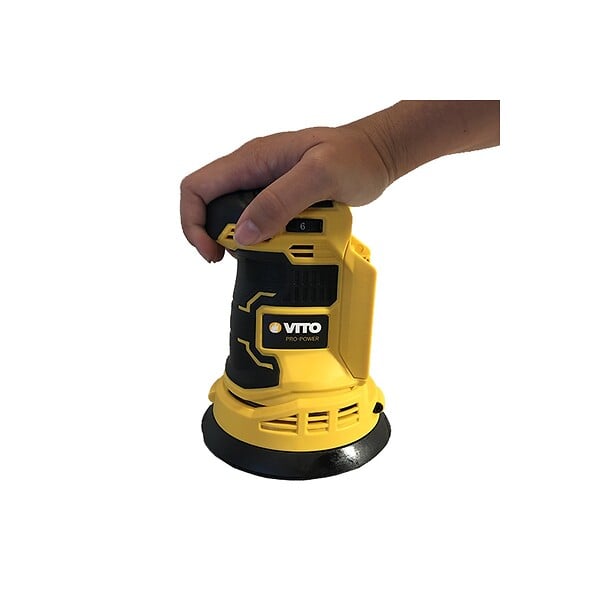VITO - Ponceuse Excentrique Orbitale 125mm sans fil 20V Lithium LI Sans Batterie ni chargeur VITO - large
