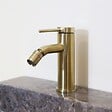 ESSEBAGNO - Lollipop mitigeur bidet or brossé - vignette