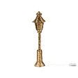 BELIANI - Décoration de Noël LED ALFTANES Lampadaires 62 cm Doré - vignette
