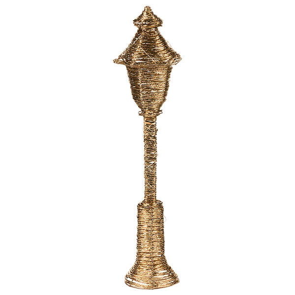 BELIANI - Décoration de Noël LED ALFTANES Lampadaires 62 cm Doré - large
