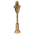 BELIANI - Décoration de Noël LED ALFTANES Lampadaires 62 cm Doré - vignette