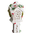 BELIANI - Décoration de Noël LED LUMMENE Lampadaires 80 cm Blanc - vignette