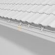 MON MARCHE DECO - Jonction à coller pour Gouttière PVC Moulurée - Sable - vignette