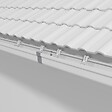 MON MARCHE DECO - Jonction à coller pour Gouttière PVC Moulurée - Gris - vignette