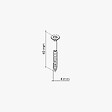 MON MARCHE DECO - Vis inox Torx 4 cm (Boîte de 200) - vignette
