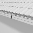 MON MARCHE DECO - Jonction à coller pour Gouttière PVC Moulurée - Anthracite - vignette