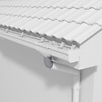 MON MARCHE DECO - Coude M/F 67° pour tuyau de 80 mm - Gris - vignette