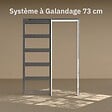 COULICOOL - Système à galandage avec Finition - Pour Porte 73 cm - vignette