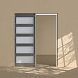 COULICOOL - Système à galandage avec Finition - Pour porte 83 cm - vignette