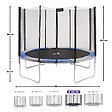 KANGUI - KANGUI Trampoline rond Ø360cm avec filet de sécurité - RALLI 360 - vignette