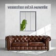 MON MARCHE DECO - Verrière 3 Carreaux - Déjà Montée - Gris - vignette